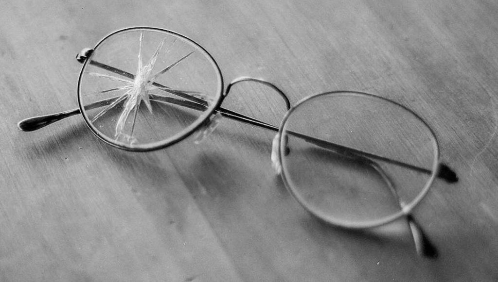 Broken Eyeglasses