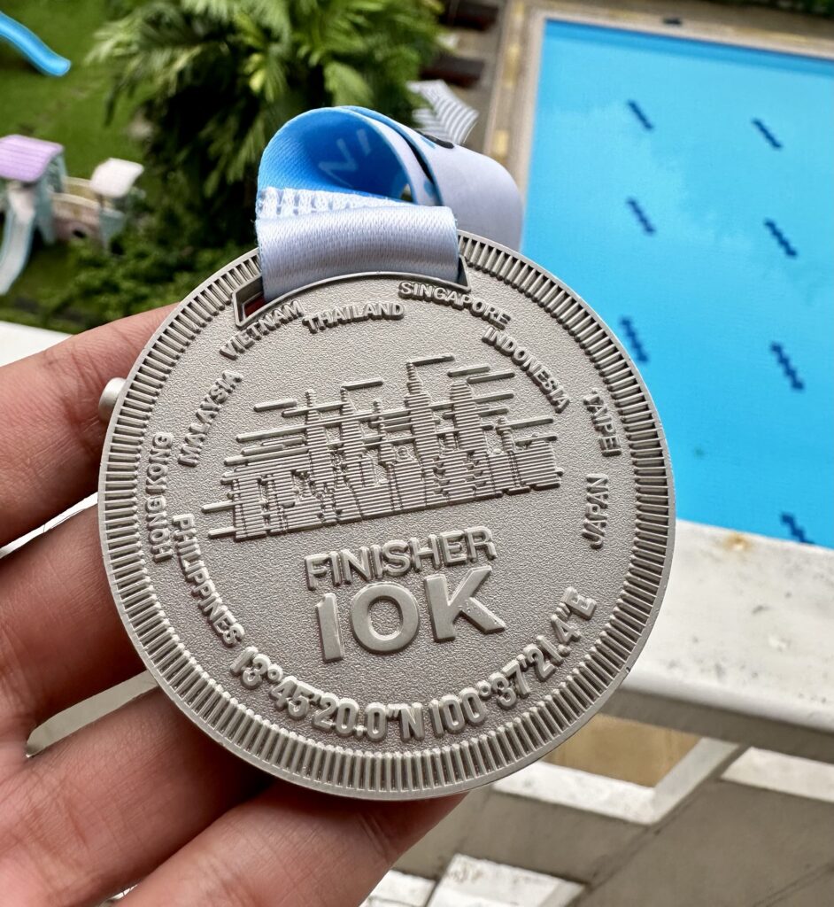 Garmin Run Asia Series 2024 Participation Medal