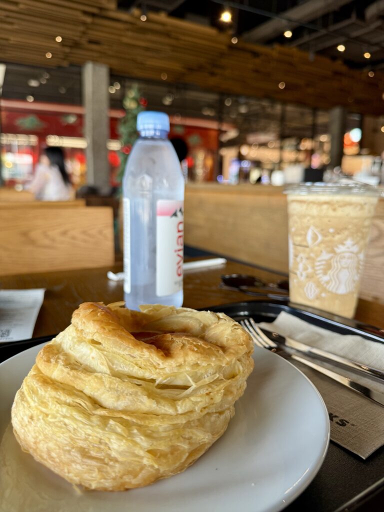 Chicken & Mushroom Pie, Espresso Frappuccino Ventī