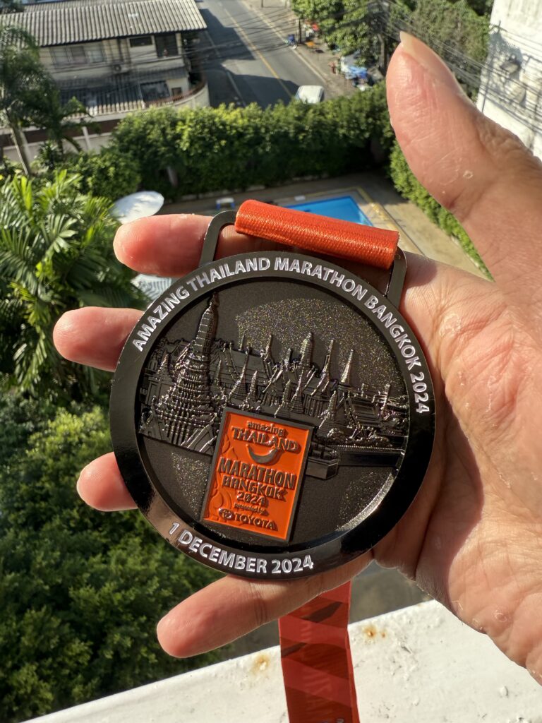 Amazing Thailand Marathon Bangkok 10k Finisher medal