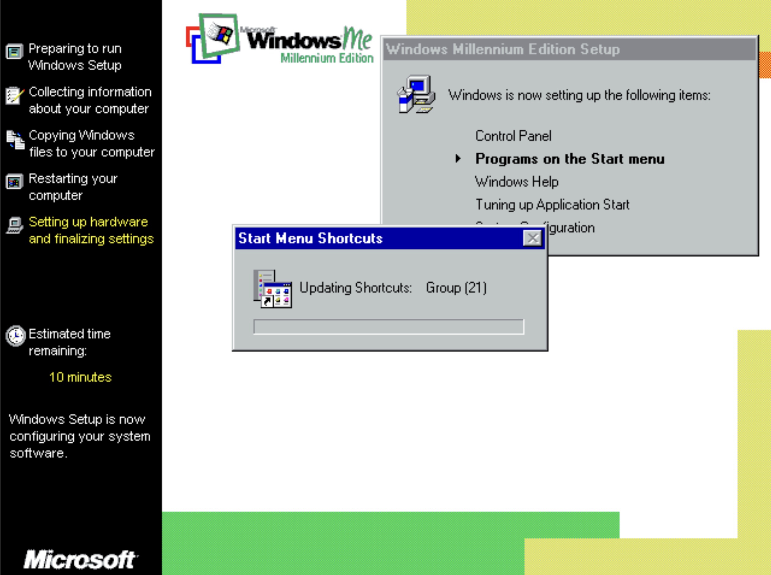 Retro Computing: Windows ME/Setup - An Insight into my Hindside