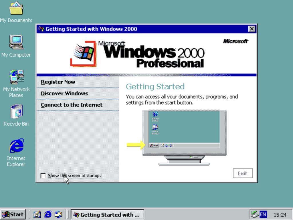Getting Started with Windows 2000