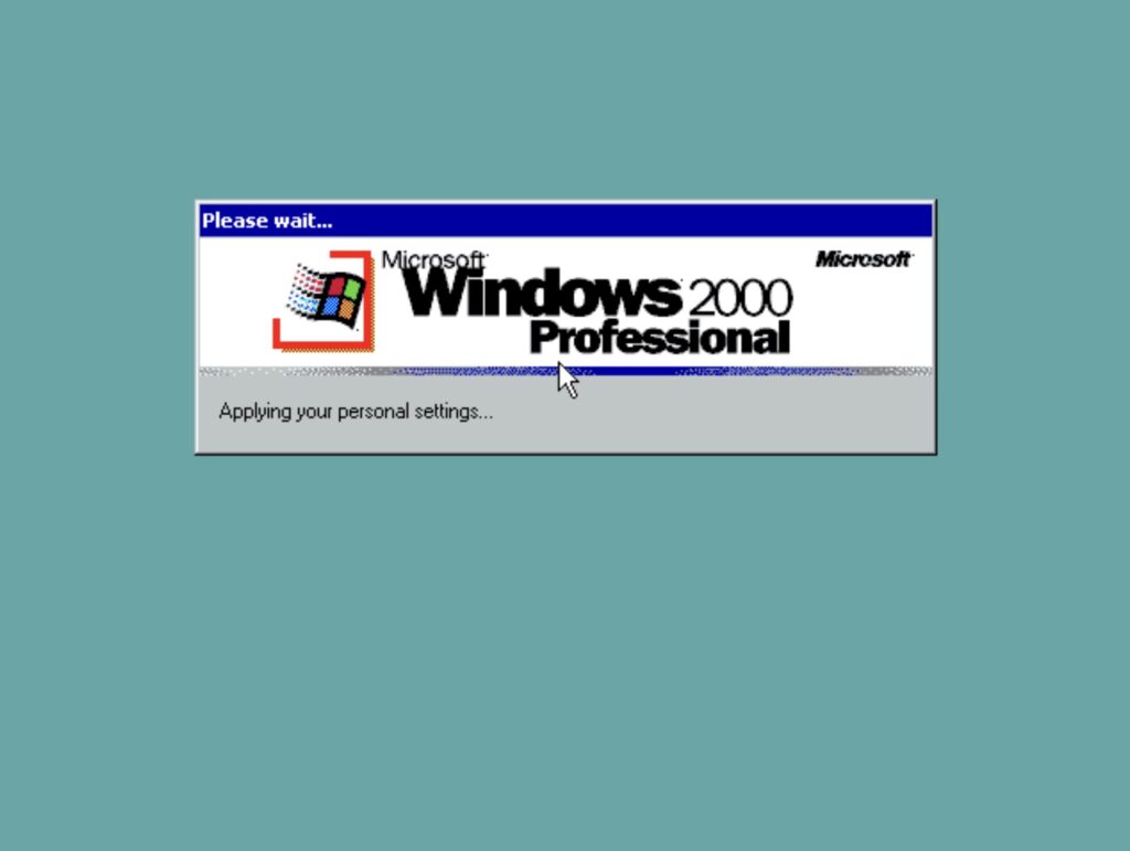 Microsoft Windows 2000 Professional: Applying your personal settings