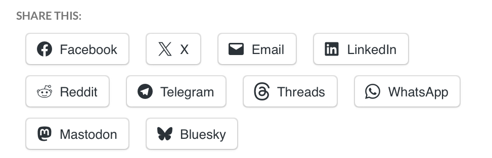 Share button integration with Jetpack