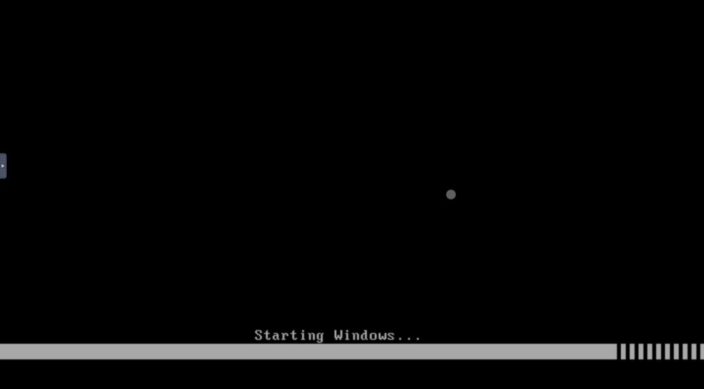 Starting Windows