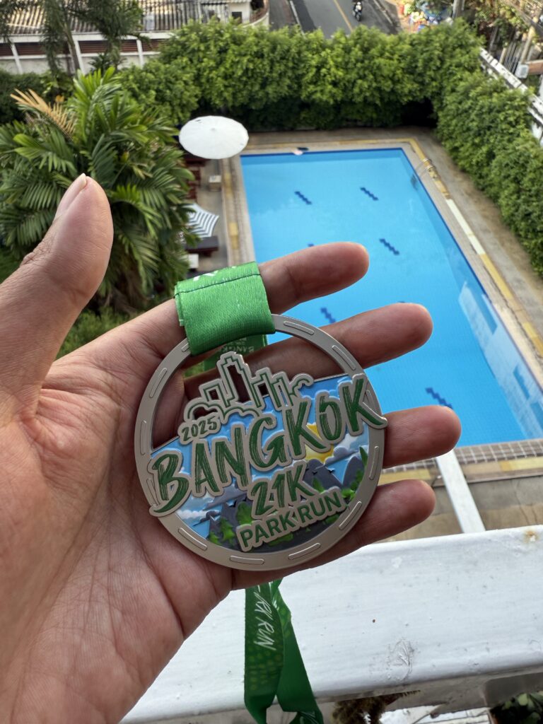 Bangkok Park Run 2025 Medal