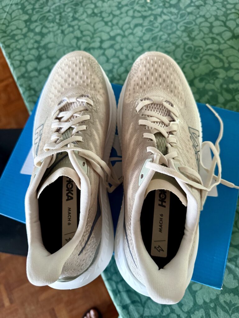 Hoka Mach 6 just unboxed
