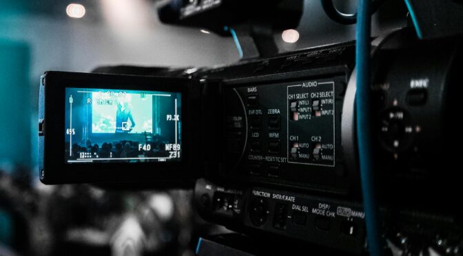 black camera recorder