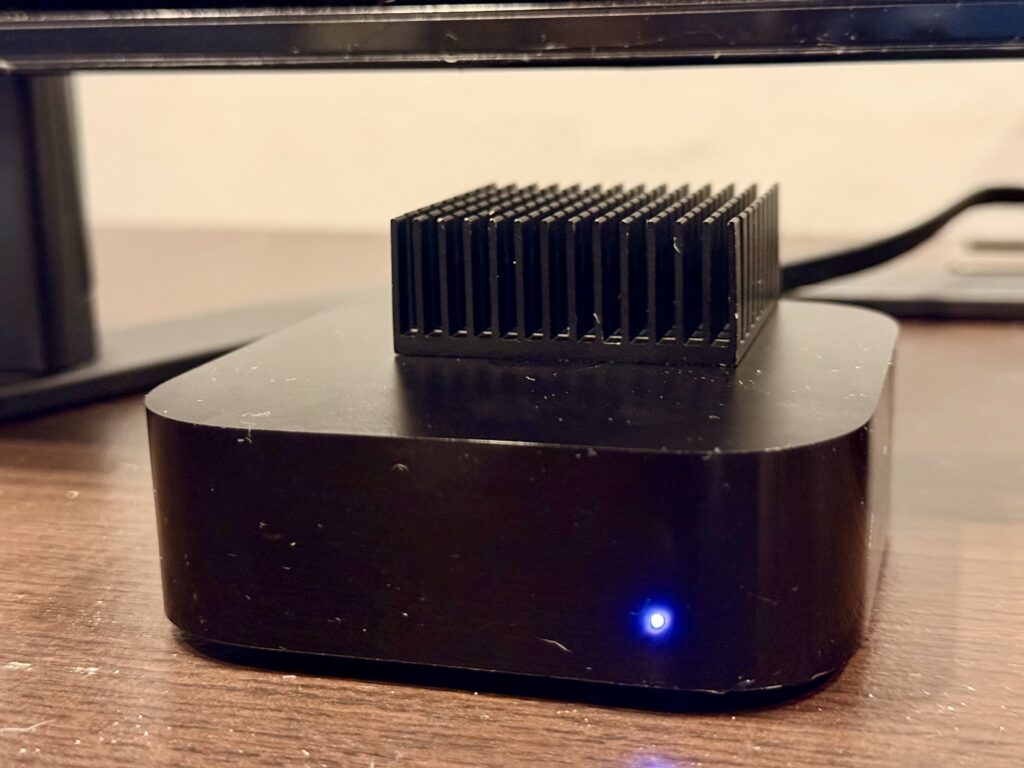 Apple TV 4K (3rd Gen) with a small Heatsink