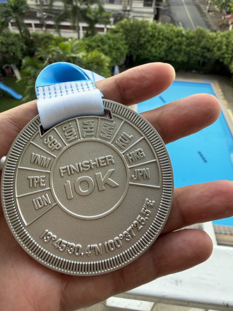 Garmin Run Asia Series 2025 Finisher Medal