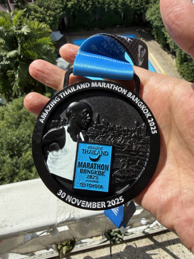Amazing Thailand Marathon 2025 10k finisher medal