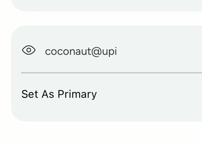 Custom UPI ID on BHIM