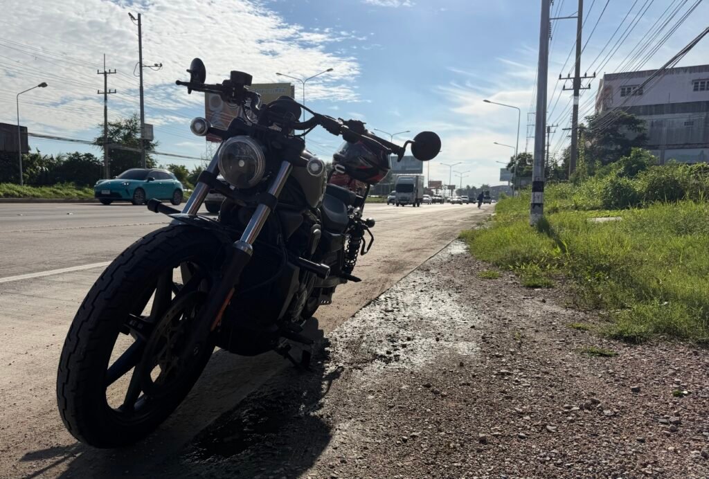 Nightster 975 on Highway 4, Nakhon Pathom
