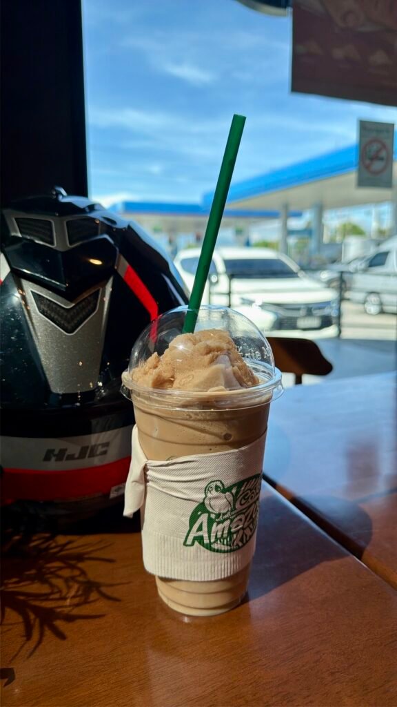 Espresso Frappe at Cafe Amazon, Nong Phai Kaeo